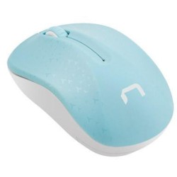 Mysz Natec Toucan 1600DPI niebiesko-biała