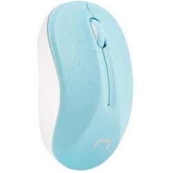 Mysz Natec Toucan 1600DPI niebiesko-biała