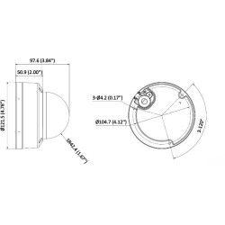 Kamera IP Hikvision DS-2CD2163G2-LIS2U(2.8mm)(BLACK)