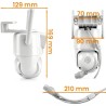 Kamera IP Orllo TZ19 DUAL (4MP+4MP Wi-Fi 4K AI