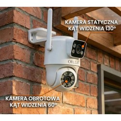 Kamera IP Orllo TZ19 DUAL (4MP+4MP Wi-Fi 4K AI