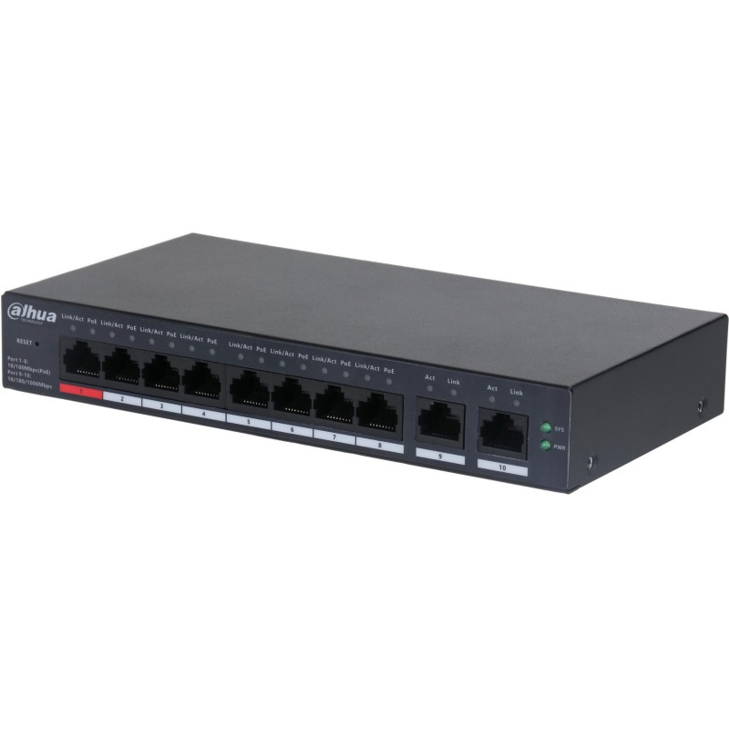 SWITCH DAHUA CS4010-8ET-110 SWITCH DAHUA CS4010-8ET-110