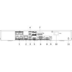 Rejestrator IP Hikvision DS-7604NXI-K1/4P/VPro