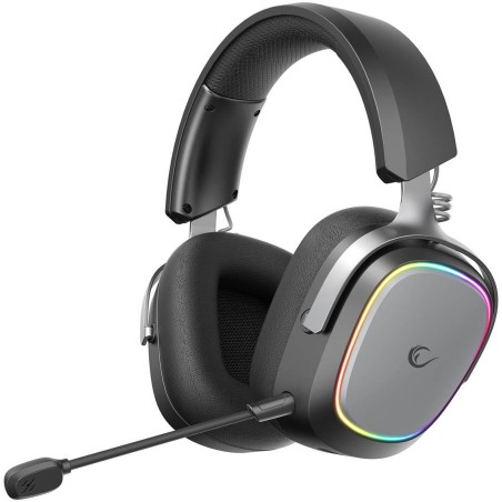 Słuchawki Rampage RETSU Słuchawki bezprzewodowe nauszne BT 2.4G RGB czarne