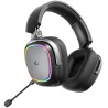 Słuchawki Rampage RETSU Słuchawki bezprzewodowe nauszne BT 2.4G RGB czarne
