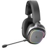 Słuchawki Rampage RETSU Słuchawki bezprzewodowe nauszne BT 2.4G RGB czarne