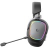 Słuchawki Rampage RETSU Słuchawki bezprzewodowe nauszne BT 2.4G RGB czarne