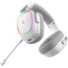 Słuchawki Rampage RETSU Słuchawki bezprzewodowe nauszne BT 2.4G RGB białe