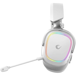 Słuchawki Rampage RETSU Słuchawki bezprzewodowe nauszne BT 2.4G RGB białe