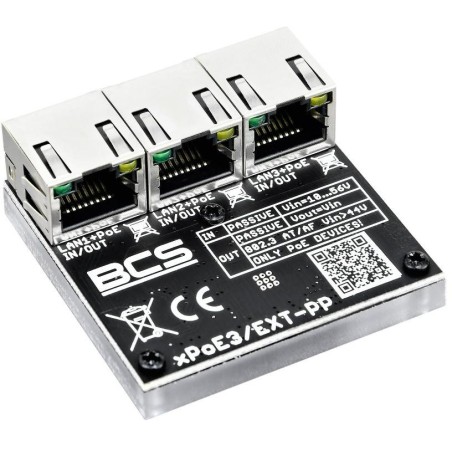 Switch POE BCS POWER BCS-xPoE3/EXT-PP