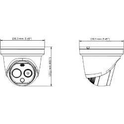 KAMERA TERMOWIZYJNA HIKVISION DS-2TD1228-2/QA