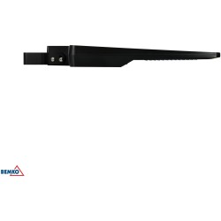 SOLARNA OPRAWA ULICZNA LED SOLGER 40W 6000LM 3000/4000/6000K IP65 CZARNA CZ. PIR