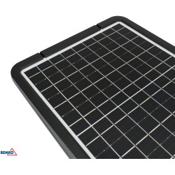 SOLARNA OPRAWA ULICZNA LED SOLGER 40W 6000LM 3000/4000/6000K IP65 CZARNA CZ. PIR