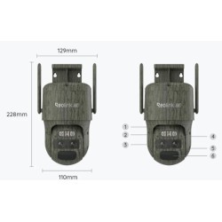 Kamera IP Reolink Trackmix Series G770 8MP LTE akomulatorowa z Panelem Solarnym