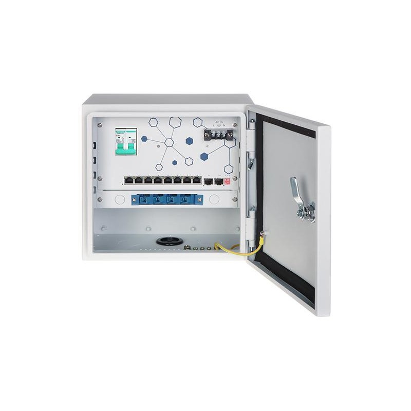 Punkt dystrybucji kamer 8 PoE + 2x SFP EXPERT-POE/OTD-8G2GSFP