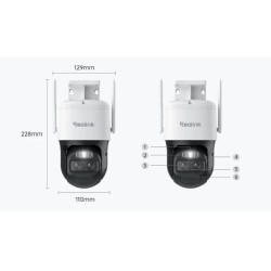 Kamera IP Reolink Trackmix Series G770 8MP LTE akomulatorowa z Panelem Solarnym