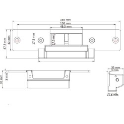 UCHWYT HIKVISION DS-K4G100(O-STD)