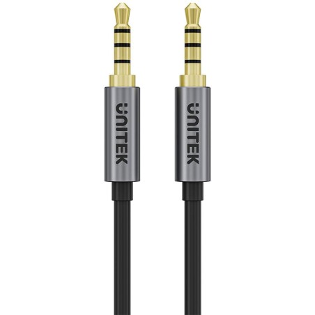 Unitek Adapter AUX 3,5 mm jack (męski–męski) 1m