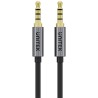 Unitek Adapter AUX 3,5 mm jack (męski–męski) 1m
