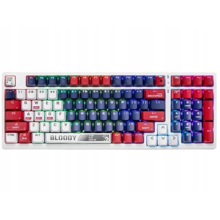 Klawiatura mechaniczna A4TECH BLOODY S98 USB Sports Navy (BLMS Red Plus Switches)