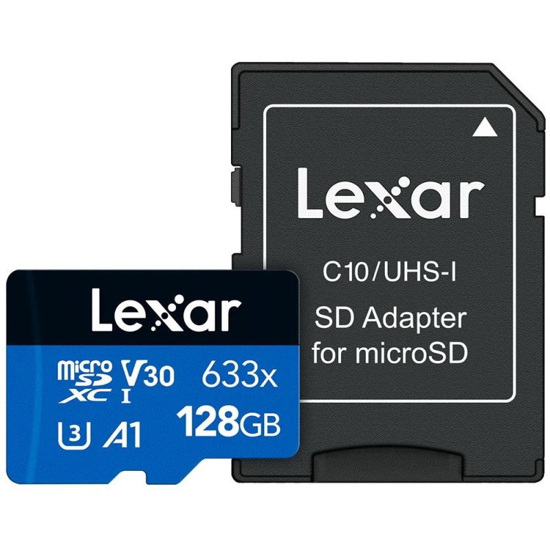 Karta pamięci Lexar micro SDXC 128 GB Blue High-Performance