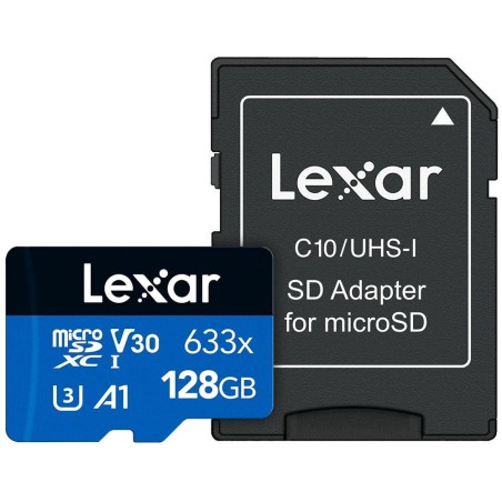 Karta pamięci Lexar micro SDXC 128 GB Blue High-Performance