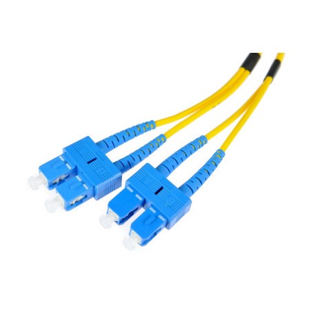 PATCHCORD ŚWIATŁOWODOWY SM SC/UPC-SC/UPC DUPLEX 2m