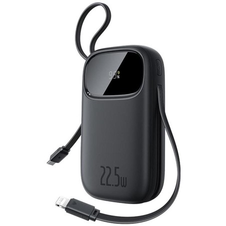 Powerbank Baseus EnerFill FC31 QPow3 20000 mAh 22,5 W PD 3.0 QC 3.0 czarny + kabel USB-C i Lighthing