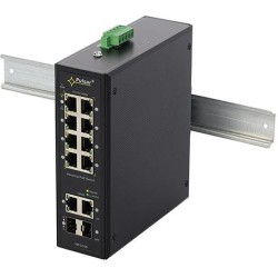 Switch przemysłowy PoE PULSAR ISFG108 (8xPoE, 2xSFP, 2xRJ45)