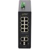 Switch przemysłowy PoE PULSAR ISFG108 (8xPoE, 2xSFP, 2xRJ45)