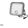 NAŚWIETLACZ SOLARNY LED BEMKO SOLPAR 10W 1500LM 3000/4000K IP65 CZARNY CZ. PIR