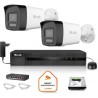 Zestaw monitoringu Hilook 2x IPC-B140HA-LU z dyskiem 2TB
