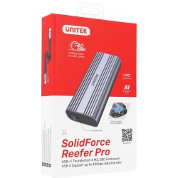 Obudowa dysku Unitek S1226A M.2 SSD PCIe/NVMe 40Gbps