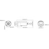 Kamera IP Hikvision DS-2CD2T46G3-4IZY(2.8/4mm)(BLACK)