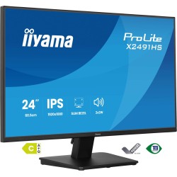 Monitor LED IIYAMA X2491HS-B1 HDMI DisplayPort IPS 120Hz 1ms głośniki