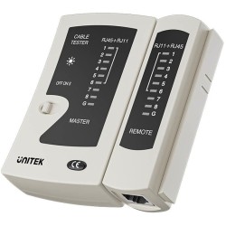 Unitek Tester kabli sieciowych RJ45/RJ11