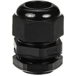 DŁAWNICA IZOLACYJNA G3/4-BLACK IP68 3/4 "