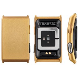 Inteligentny smartband Titmo Loop I-110 Bluetooth EKG HRV HR BP SPO2 IP68 złoty