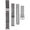 Inteligentny smartband Titmo Loop I-110 Bluetooth EKG HRV HR BP SPO2 IP68 srebrny
