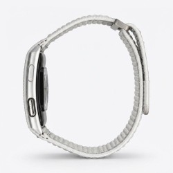 Inteligentny smartband Titmo Loop I-110 Bluetooth EKG HRV HR BP SPO2 IP68 srebrny