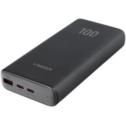 Powerbank Veger 20000 mAh 100 W PD QC 3.0 USB-A 2x USB-C czarny