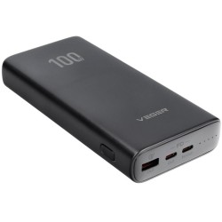 Powerbank Veger 20000 mAh 100 W PD QC 3.0 USB-A 2x USB-C czarny