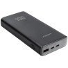 Powerbank Veger 20000 mAh 100 W PD QC 3.0 USB-A 2x USB-C czarny