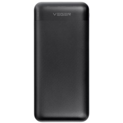 Powerbank Veger 20000 mAh 20 W PD QC 3.0 2x USB-A USB-C czarny