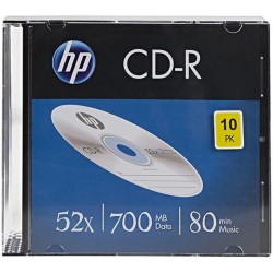 Płyty CD-R Verbatim HP slim case (10szt)