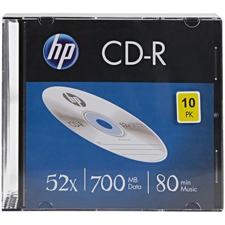 Płyty CD-R Verbatim HP slim case (10szt)