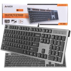 Klawiatura komputerowa A4tech KV-300H USB szary