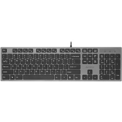 Klawiatura komputerowa A4tech KV-300H USB szary