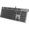 Klawiatura komputerowa A4tech KV-300H USB szary