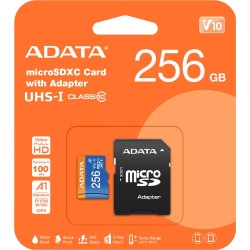 Adata karta microSD Premier 256GB UHS1/CL10/A1+adapter